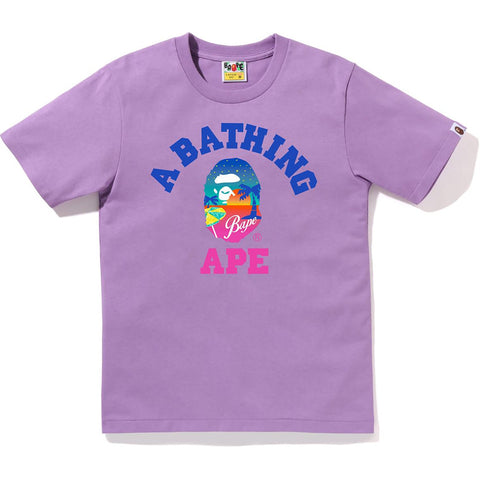 BAPE SUNSET BEACH TEE LADIES