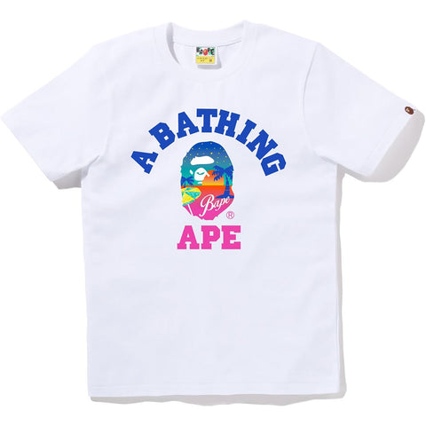 BAPE SUNSET BEACH TEE LADIES