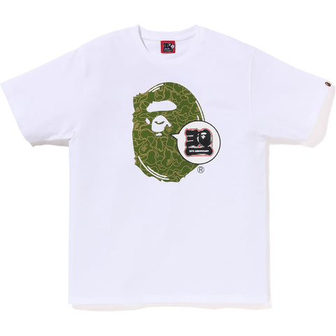 BAPE® 30TH ANNIV. APE HEAD TEE MENS