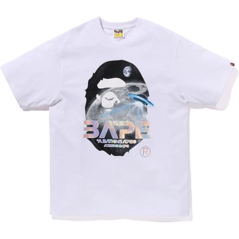 MOON PHOTO APE HEAD TEE MENS