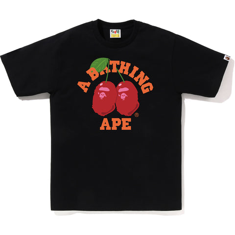 CHERRY COLLEGE TEE M