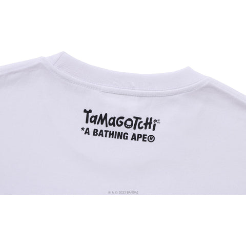 BAPE X TAMAGOTCHI APE HEAD TEE MENS