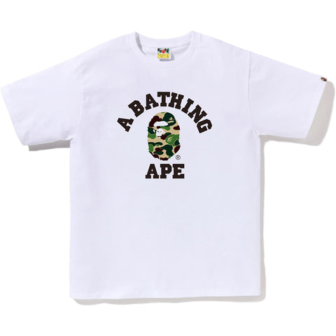 ABC CAMO COLLEGE TEE MENS