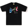 ABC CAMO CRAZY BAPE STA LOGO TEE MENS