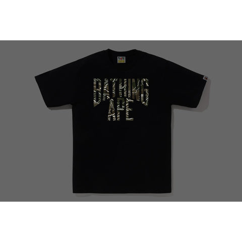 LAYERED LINE CAMO NYC LOGO TEE MENS