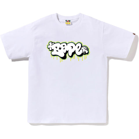 BAPE GRAFFITI LOGO TEE MENS