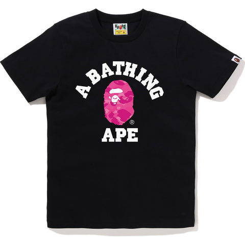 COLOR CAMO COLLEGE TEE LADIES