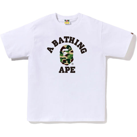 ABC CAMO COLLEGE TEE MENS