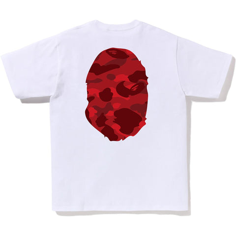COLOR CAMO BIG APE HEAD TEE MENS
