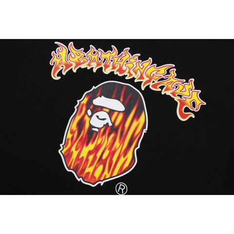 MAD FLAME APE HEAD RELAXED FIT TEE MENS