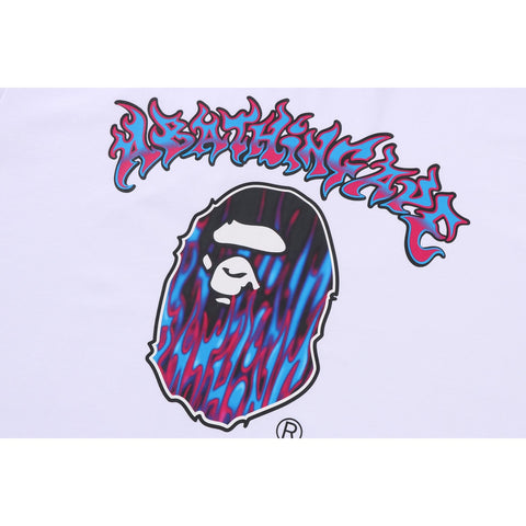 MAD FLAME APE HEAD RELAXED FIT TEE MENS