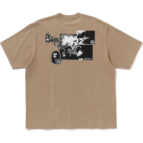 MAD APE GRAPHIC LOGO RELAXED FIT TEE MENS