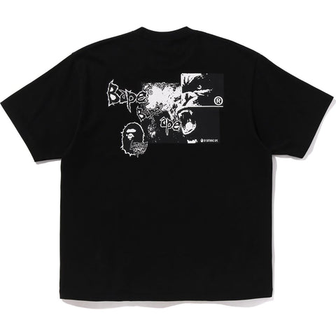 MAD APE GRAPHIC LOGO RELAXED FIT TEE MENS