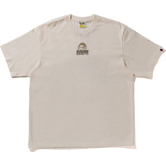 GRADIENT APE HEAD LOGO RELAXED FIT TEE MENS