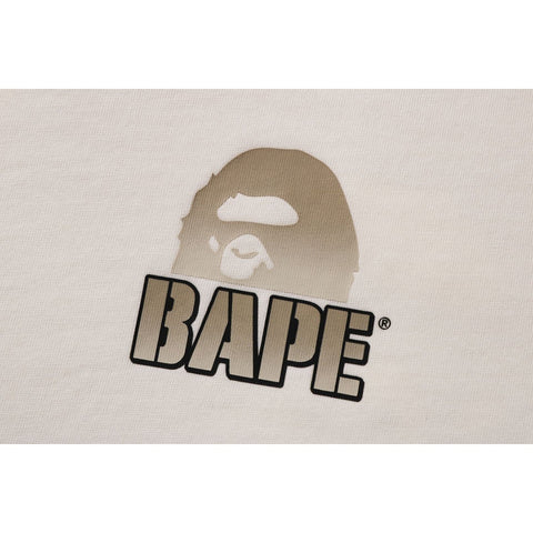 GRADIENT APE HEAD LOGO RELAXED FIT TEE MENS