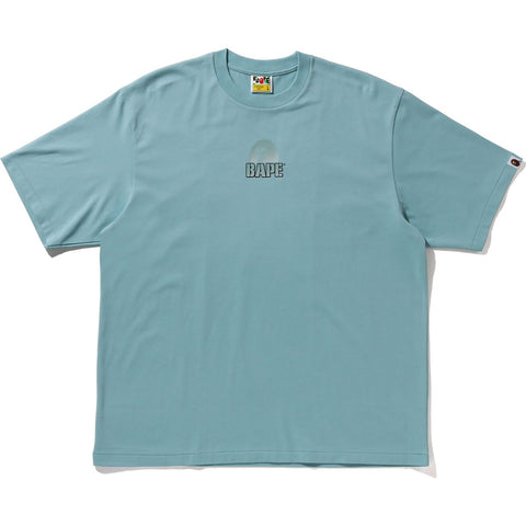 GRADIENT APE HEAD LOGO RELAXED FIT TEE MENS