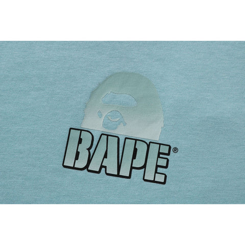 GRADIENT APE HEAD LOGO RELAXED FIT TEE MENS