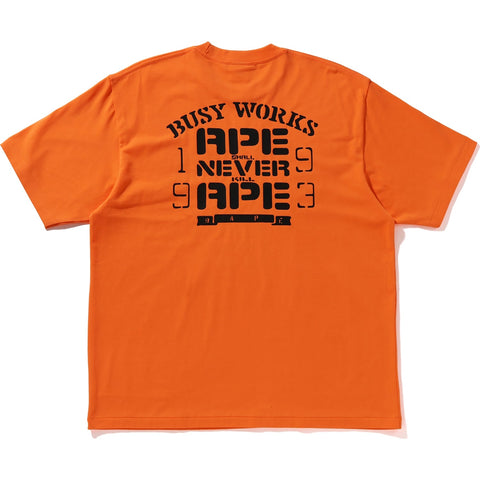 OG APE HEAD COLLEGE RELAXED FIT TEE MENS