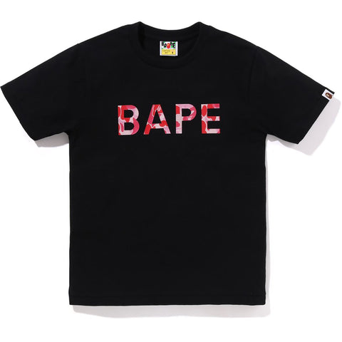 ABC CAMO GLITTER BAPE TEE LADIES