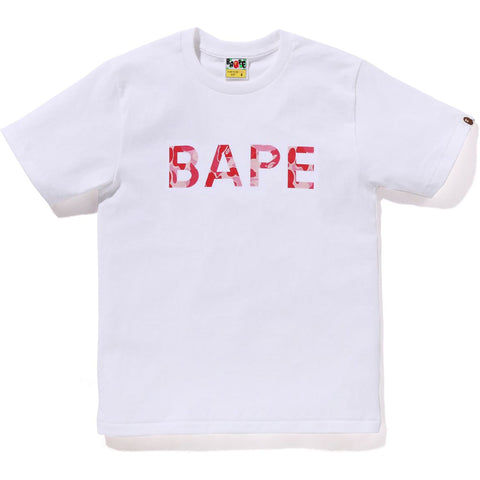ABC CAMO GLITTER BAPE TEE LADIES