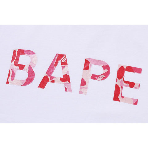 ABC CAMO GLITTER BAPE TEE LADIES