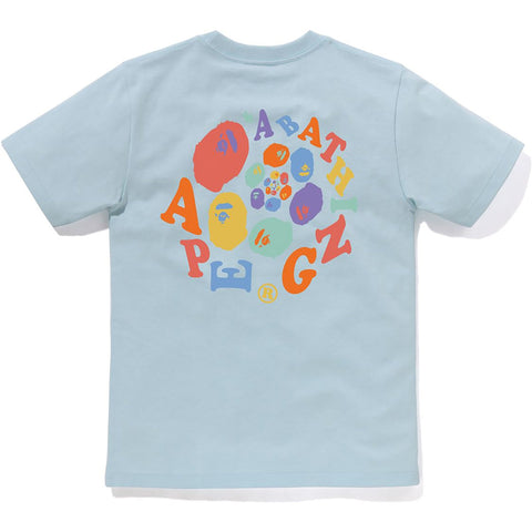 A BATHING APE CIRCLE TEE LADIES