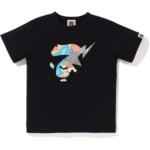 LIQUID CAMO APE FACE STA TEE KIDS