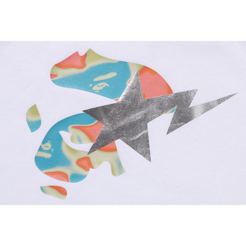 LIQUID CAMO APE FACE STA TEE KIDS