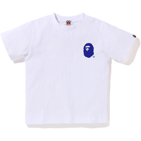 COLORFUL A BATHING APE LOGO TEE KIDS
