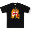 BAPE MENS COLORS TIGER HEAD T-SHIRT