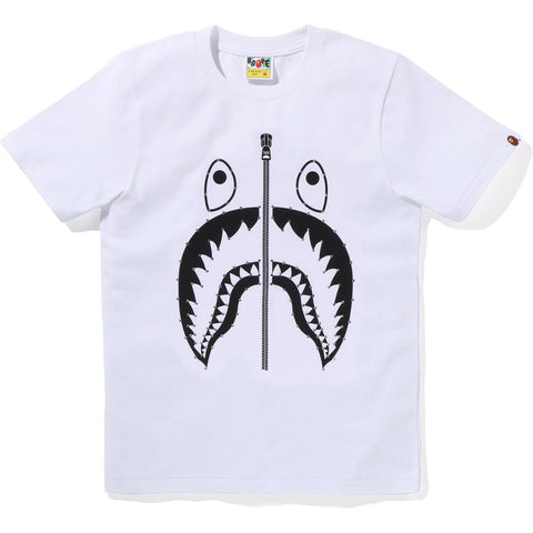 CRYSTAL STONE SHARK TEE LADIES