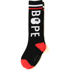 BAPE LOGO LONG SOCKS KIDS