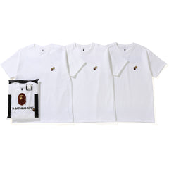 BAPE X READYMADE 3 PACK TEE M