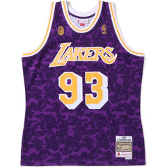 BAPE X MITCHELL & NESS LOS ANGELES LAKERS JERSEY TANK TOP MENS