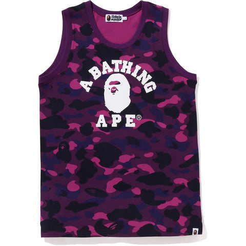 COLOR CAMO COLLEGE TANK TOP MENS