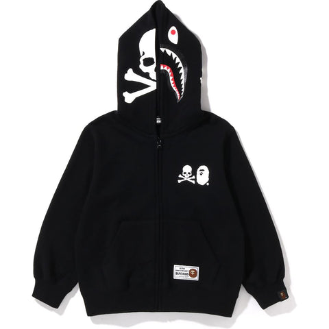 BK15TH ANNIVERSARY X MASTERMIND BAPE SHARK ZIP HOODIE KIDS