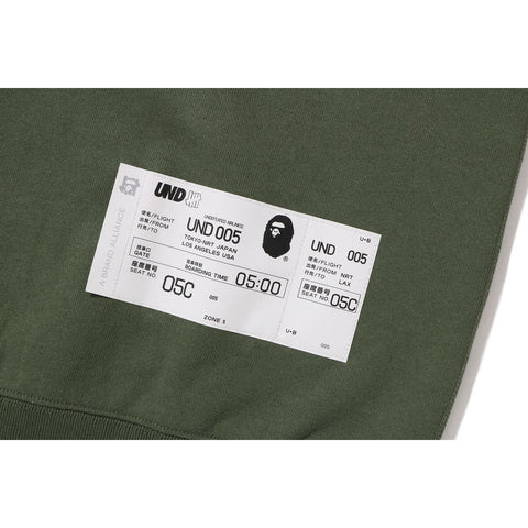 BAPE X UNDFTD COLOR CAMO RELAXED ZIP HOODIE M