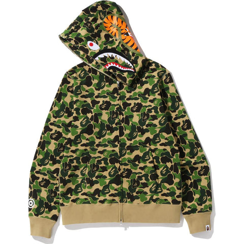 ABC CAMO SHARK FULL ZIP HOODIE MENS