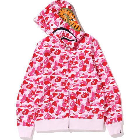 ABC CAMO SHARK FULL ZIP HOODIE MENS