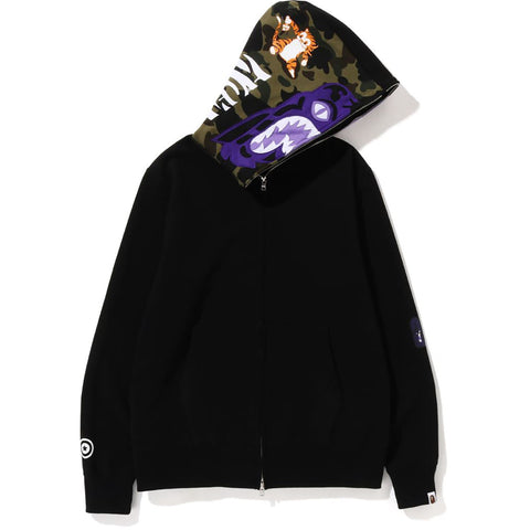 1ST CAMO TIGER FULL ZIP HOODIE MENS