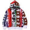 FANS SCARF FULL ZIP HOODIE MENS