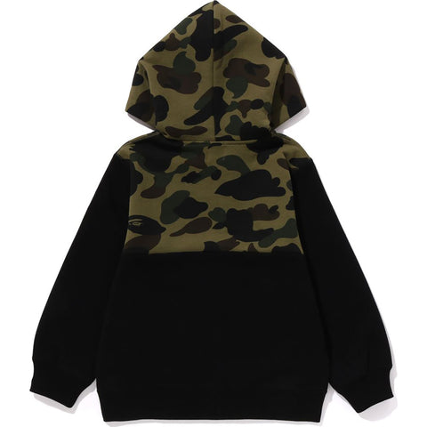 1ST CAMO PANEL ZIP HOODIE KIDS