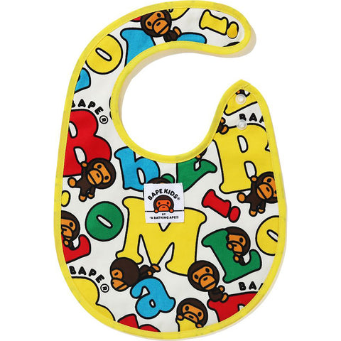 BABY MILO ALPHABET BIB KB