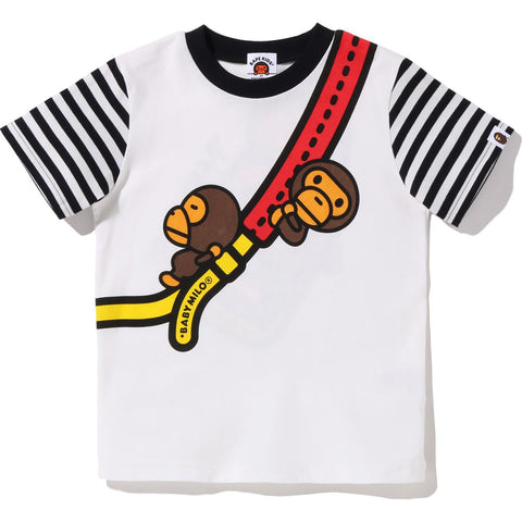 BABY MILO ONE SHOULDER PRINT TEE KIDS