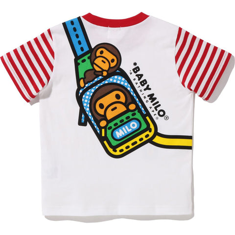 BABY MILO ONE SHOULDER PRINT TEE KIDS