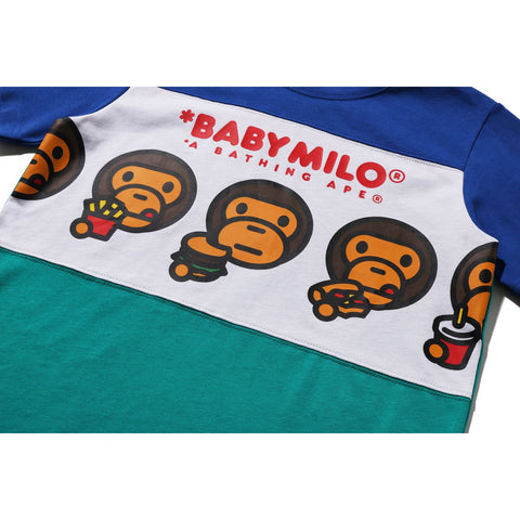 BABY MILO JUNK FOOD COLOR BLOCK TEE KIDS