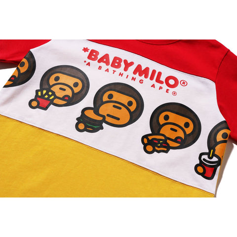 BABY MILO JUNK FOOD COLOR BLOCK TEE KIDS