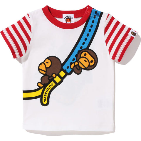 BABY MILO ONE SHOULDER PRINT TEE KIDS