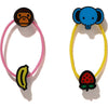 BABY MILO FRIENDS FRUIT HAIR RUBBER BAND SET K