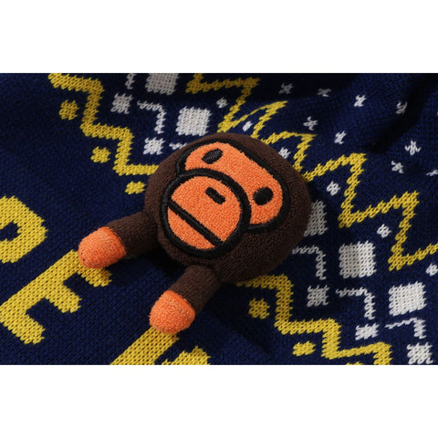 BABY MILO PLUSH DOLL NORDIC KNIT CAP KIDS